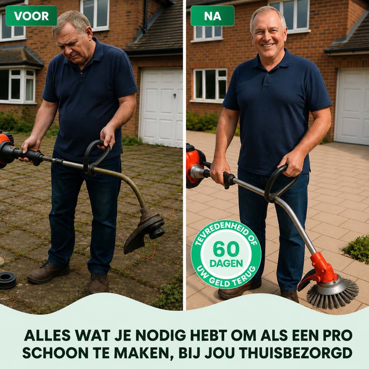 TuinTitan™ Extra Sterke Onkruidmaaierkop