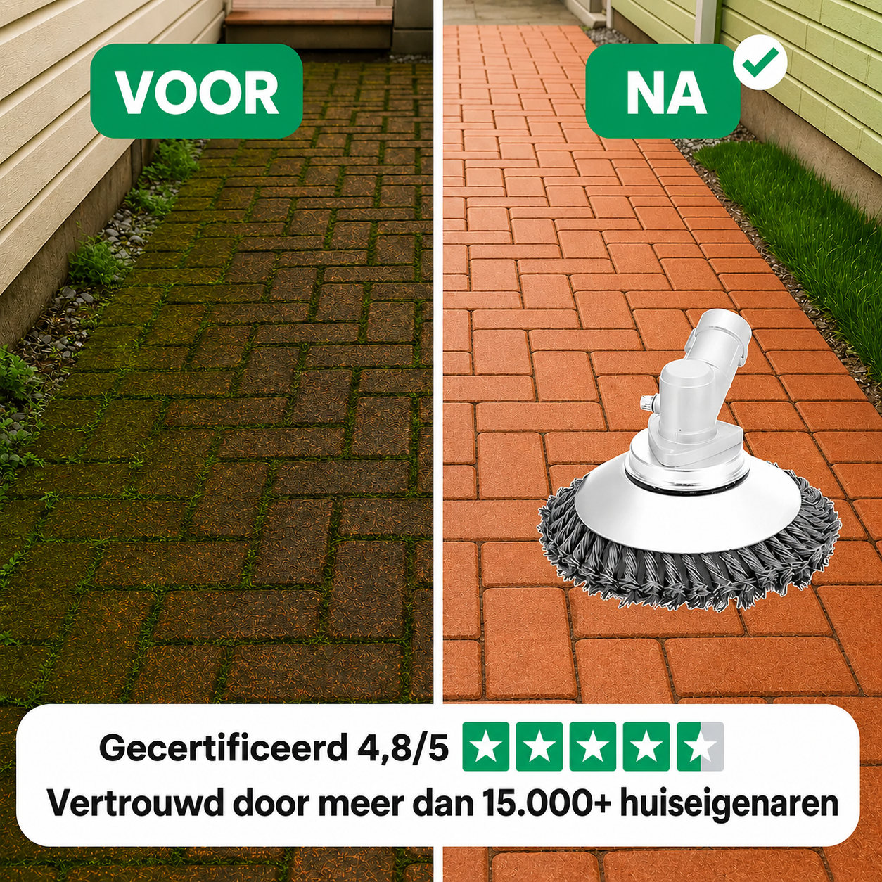 TuinTitan™ Extra Sterke Onkruidmaaierkop